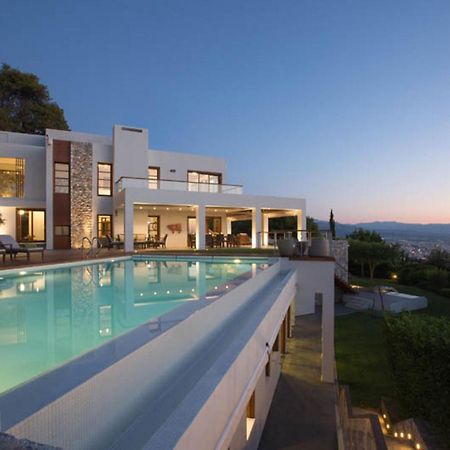 Villa Terra Creta Luxury Retreat And Spa Chrissi Akti Chania Exterior foto