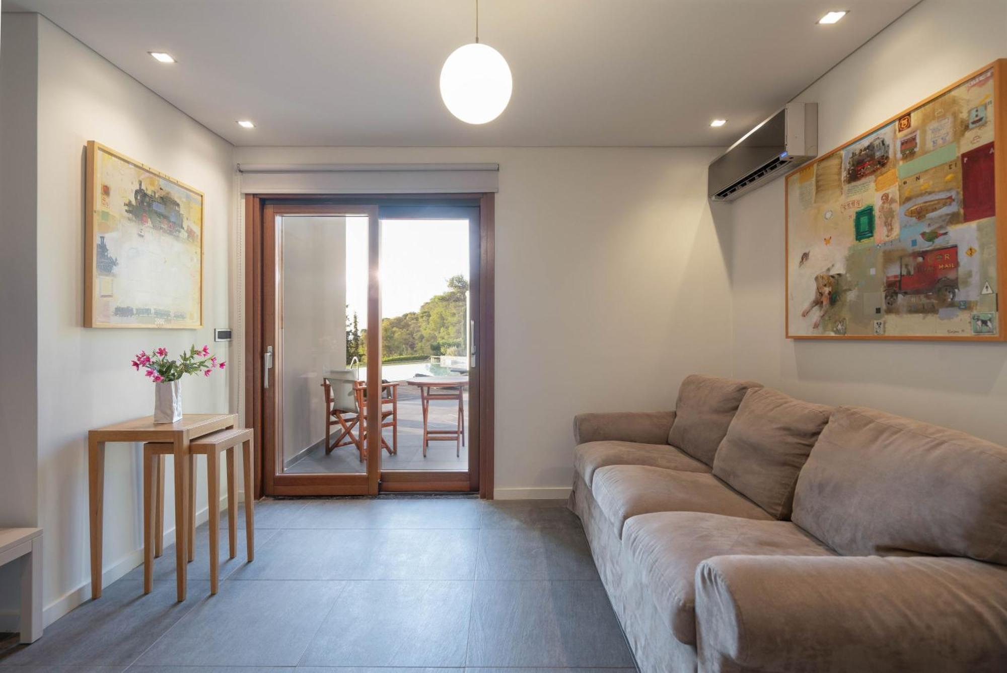 Villa Terra Creta Luxury Retreat And Spa Chrissi Akti Chania Exterior foto