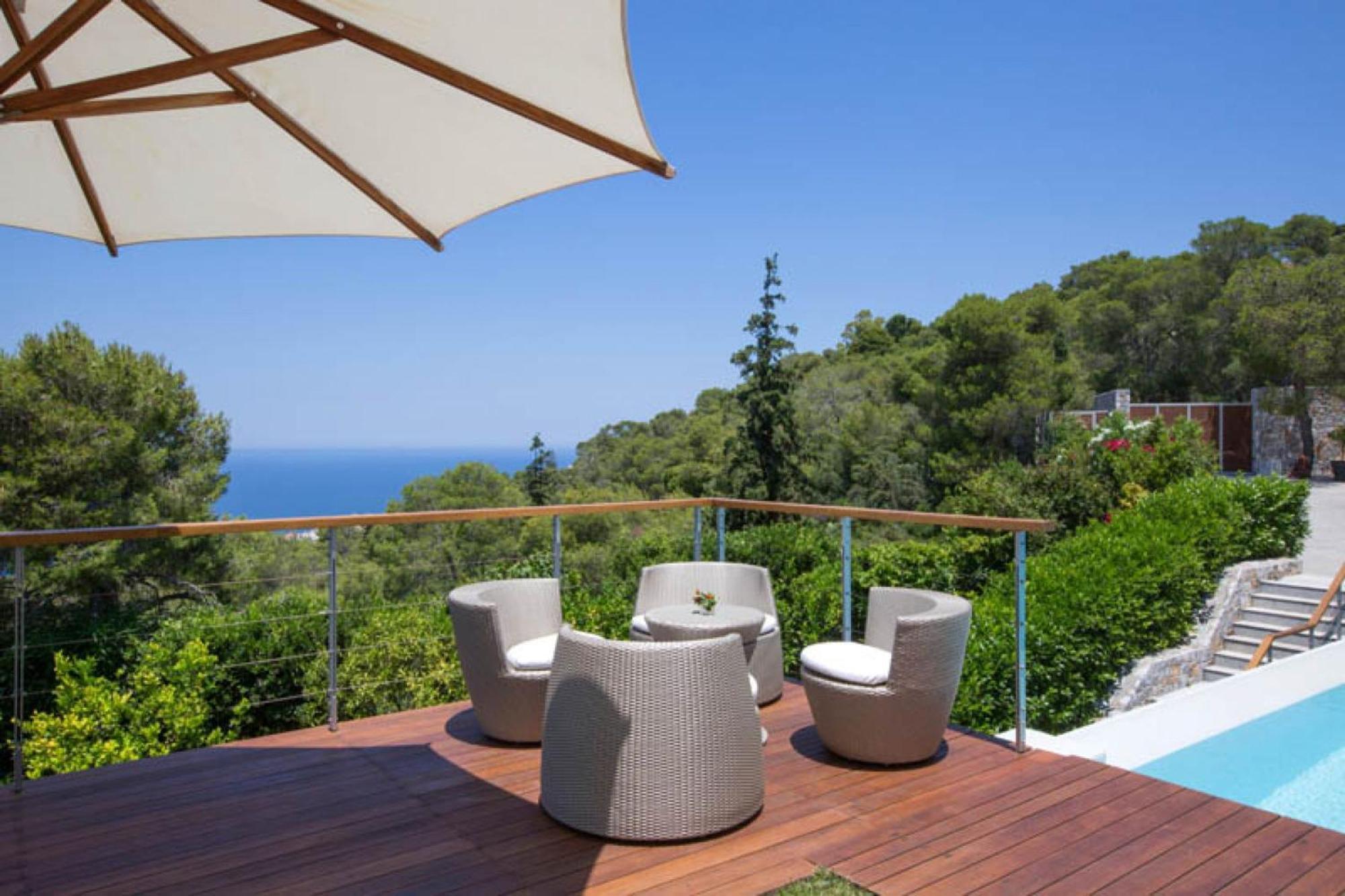 Villa Terra Creta Luxury Retreat And Spa Chrissi Akti Chania Exterior foto